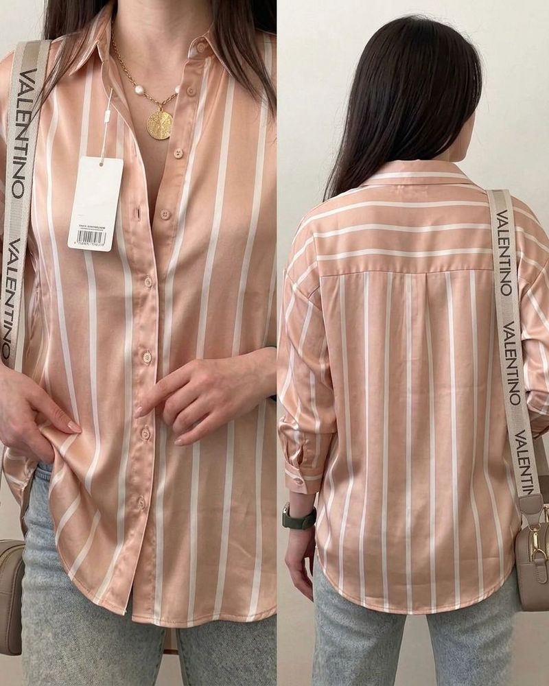 Satin Shirt.🎀