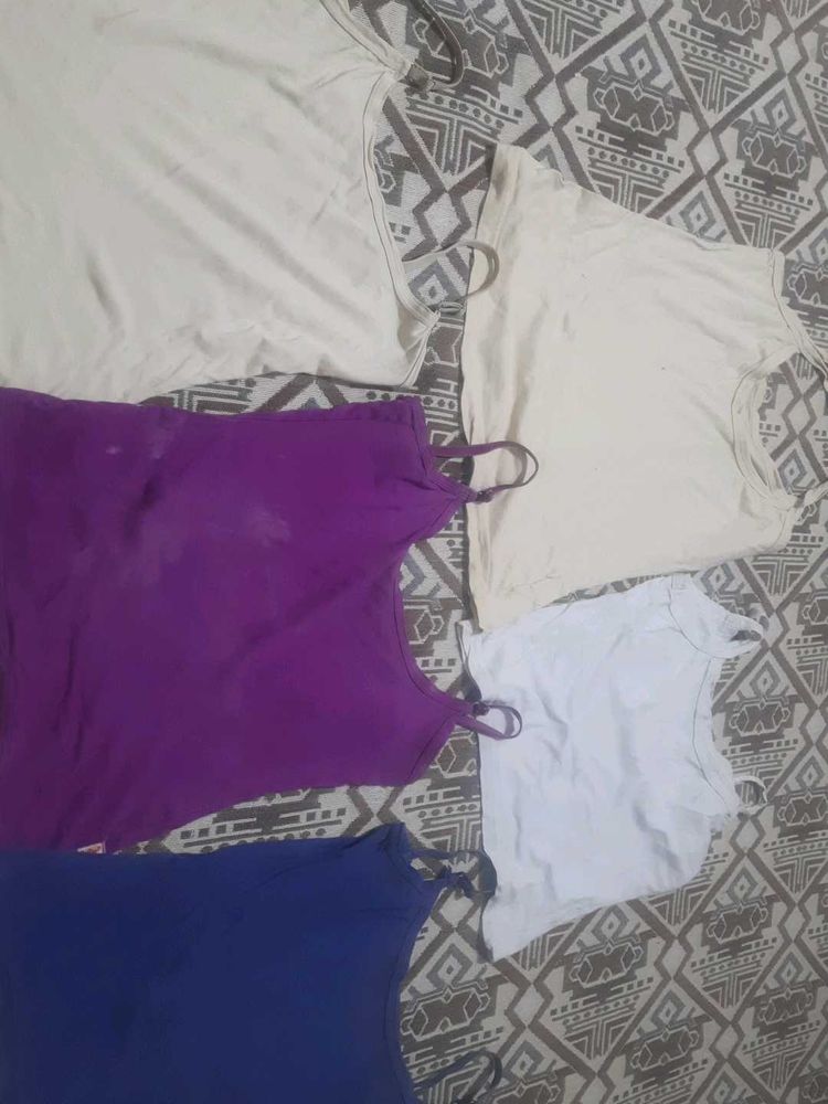 Bundle of 5 Camisoles