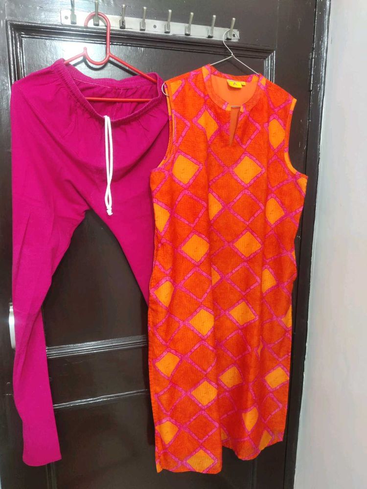 Bright Ethnic Suit Leggings Set 💕