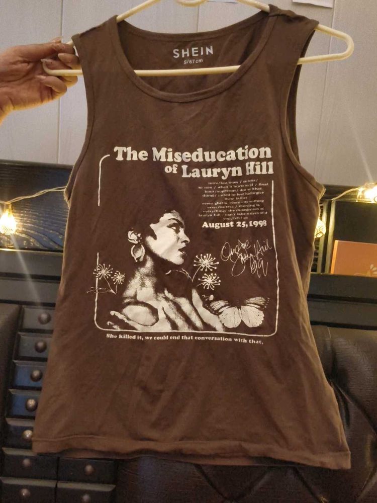 Lauryn Hill Graphic Tank Top