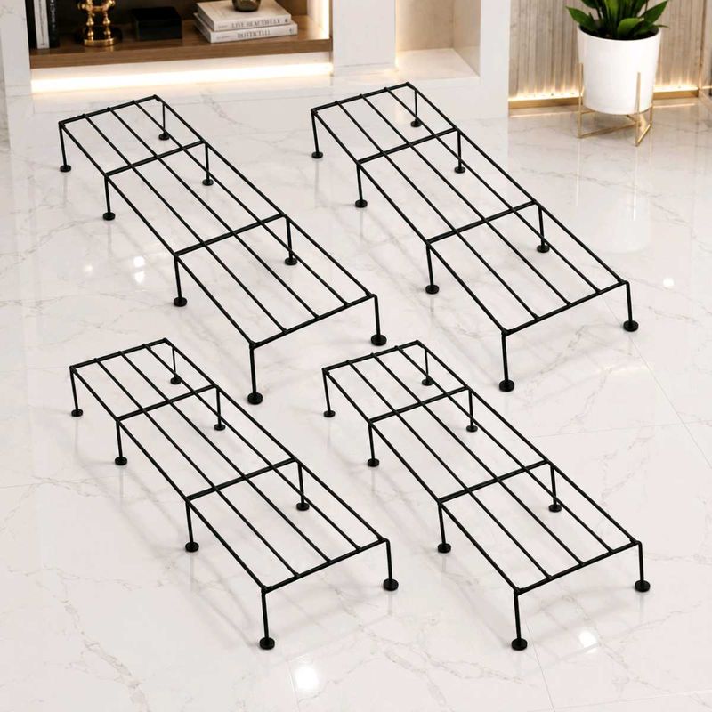 ✨4 pack combo Modern Metal Plant Stand Set❣️