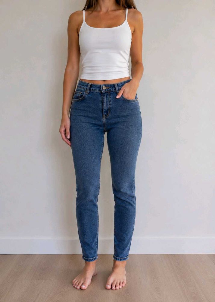 Blue Denim skinny Jeans for women size -28