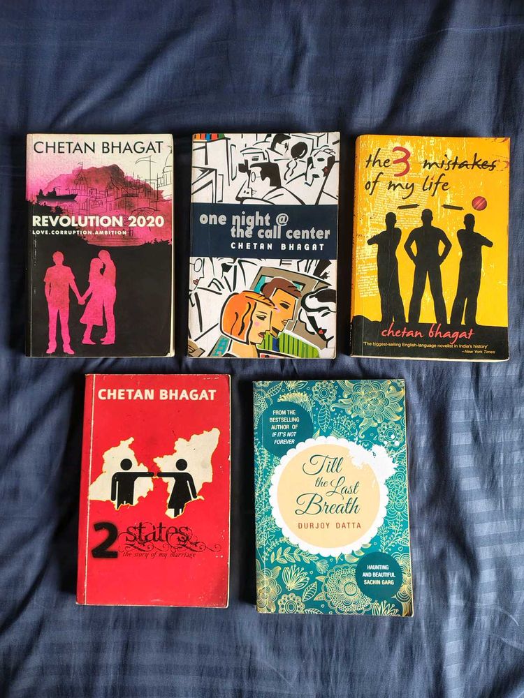 Romance Novels - Set of 5 Books