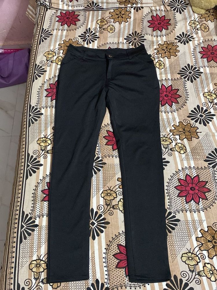Classic Black Trouser Pants