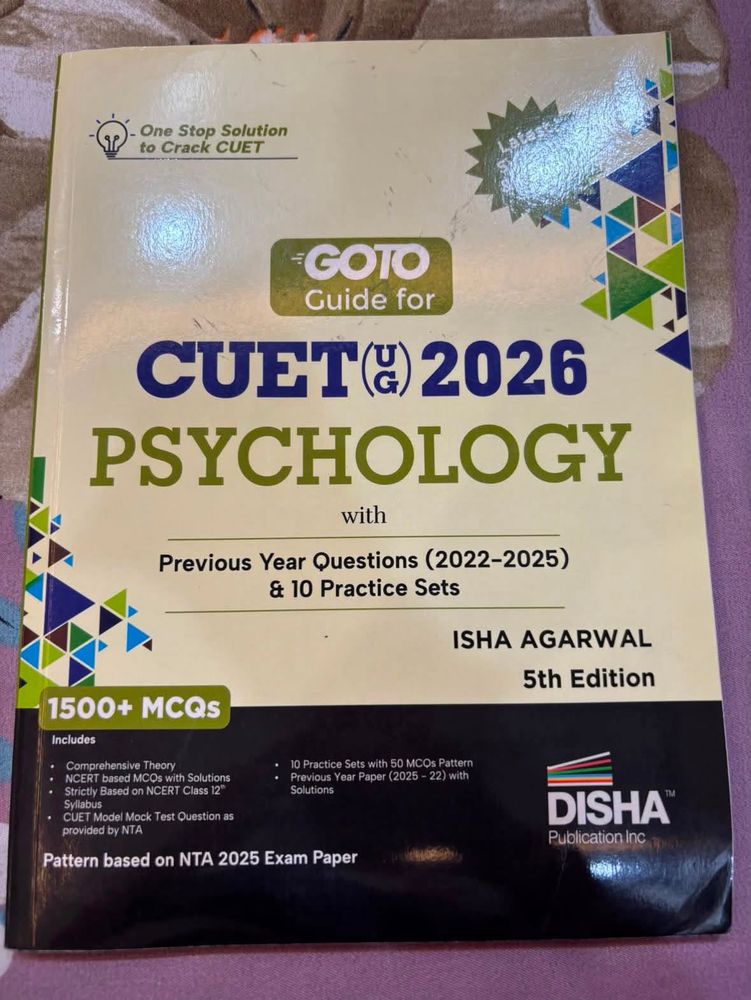 CUET (UG) Psychology 2026 Guide