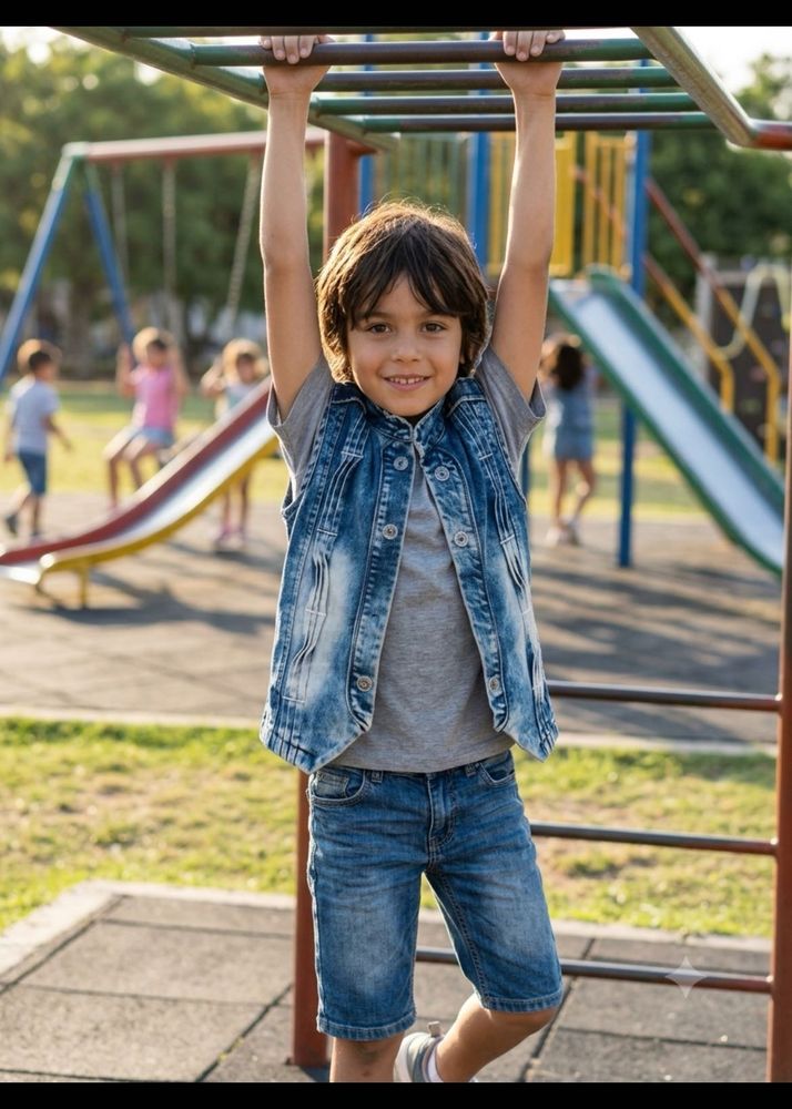 Stylish Denim Vest