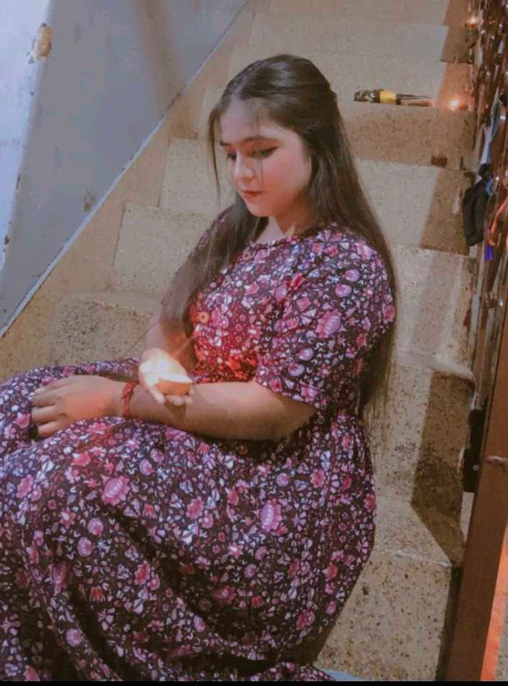 Floral Print Maxi Dress