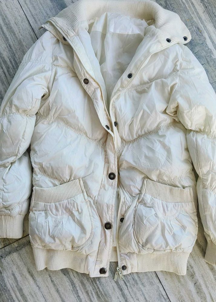 White Puffer Jacket