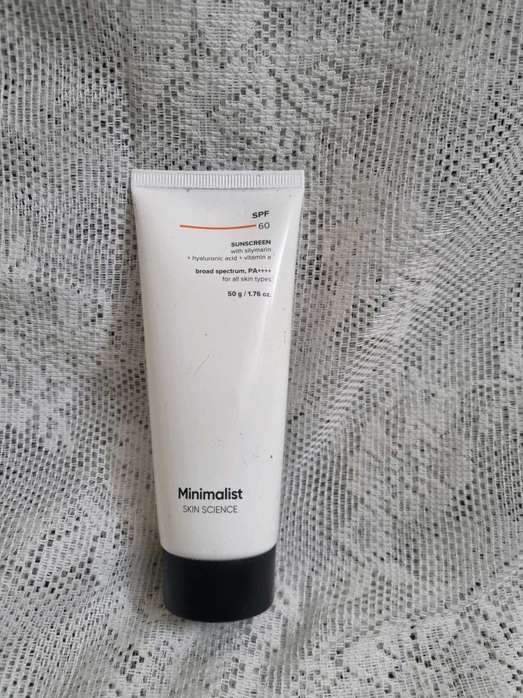 Minimalist Sunscreen SPF 60