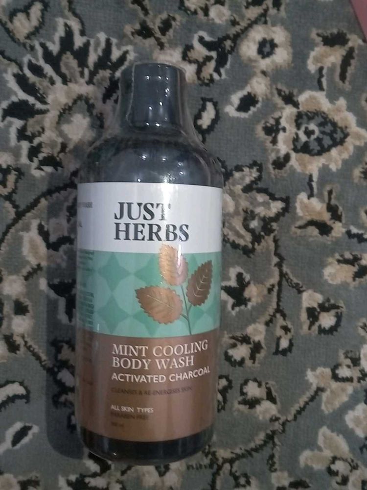Just Herbs Mint Cooling Body Wash
