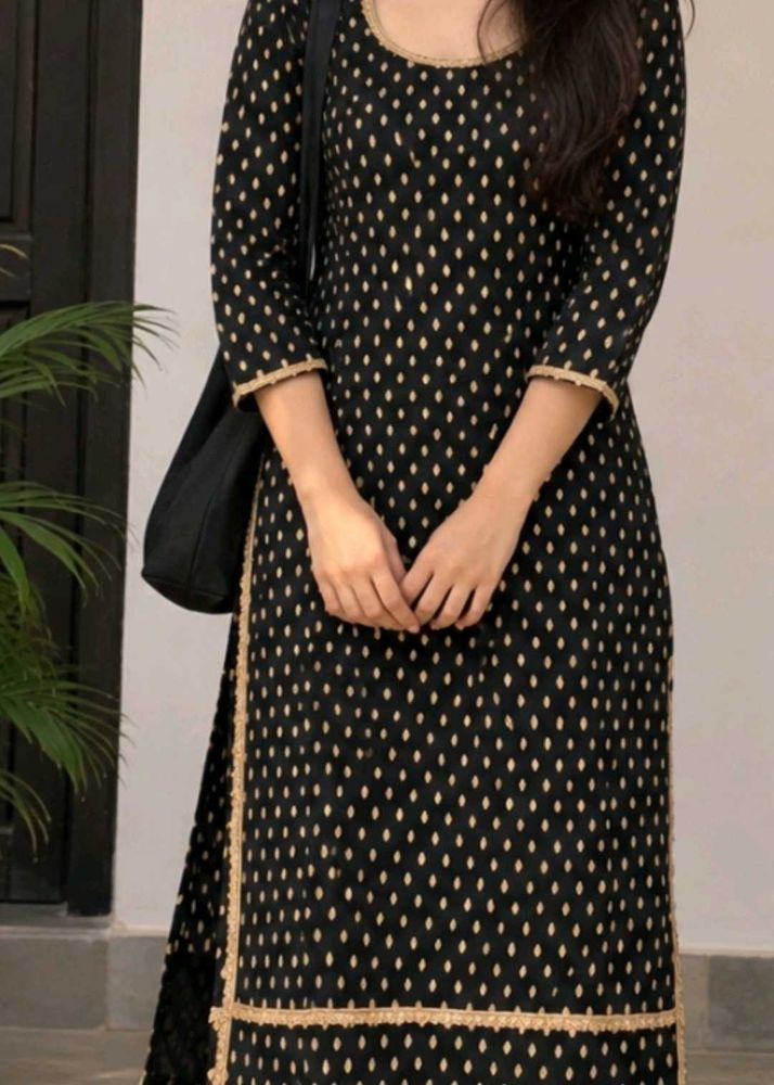 black kurta