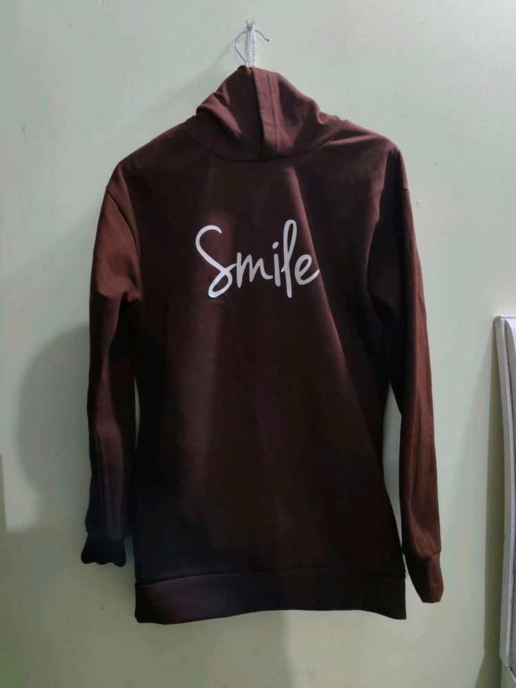 "Smile" Graphic Hoodie