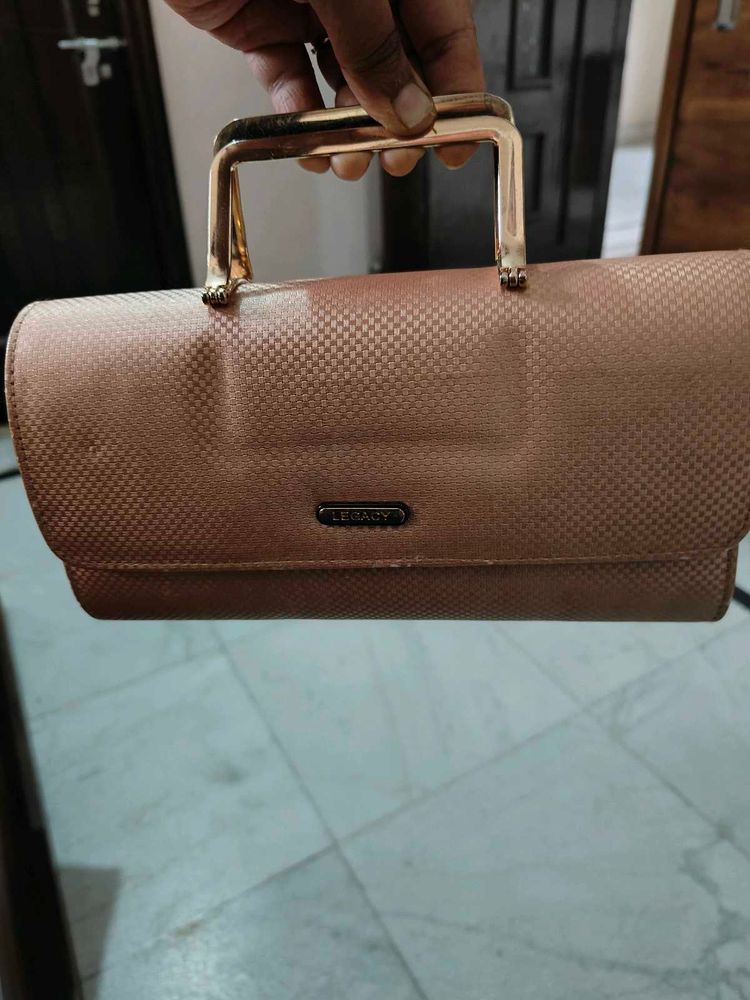 Legacy peach party Clutch