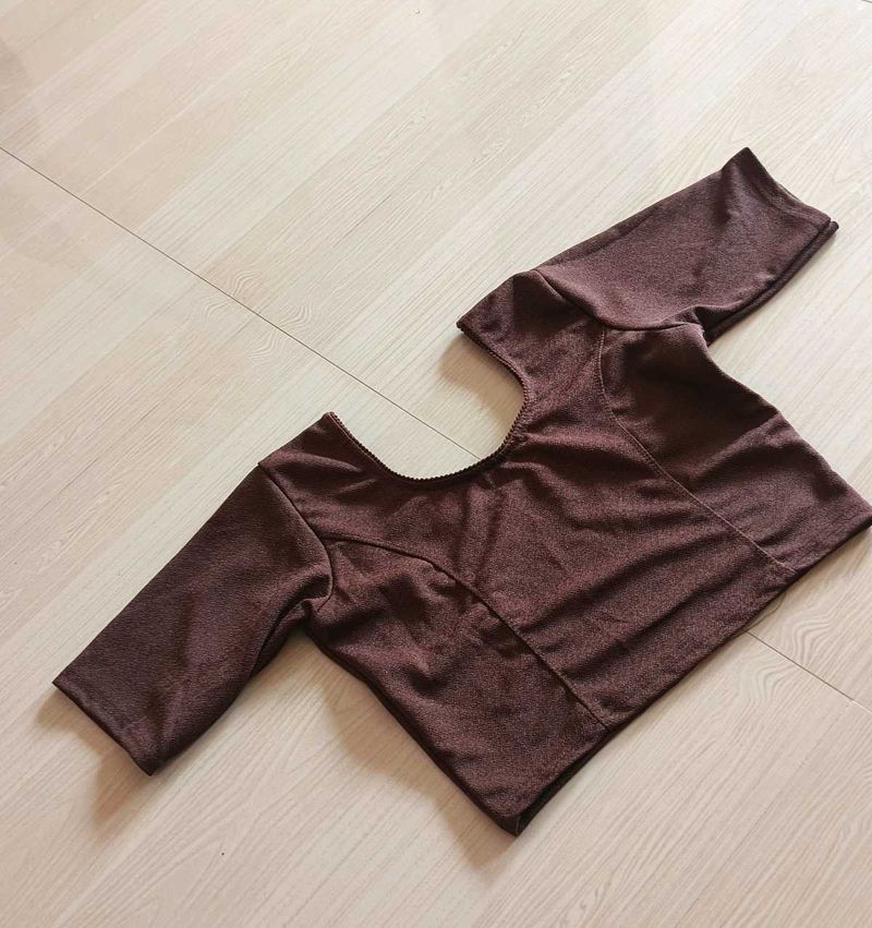 Elegant Brown Blouse