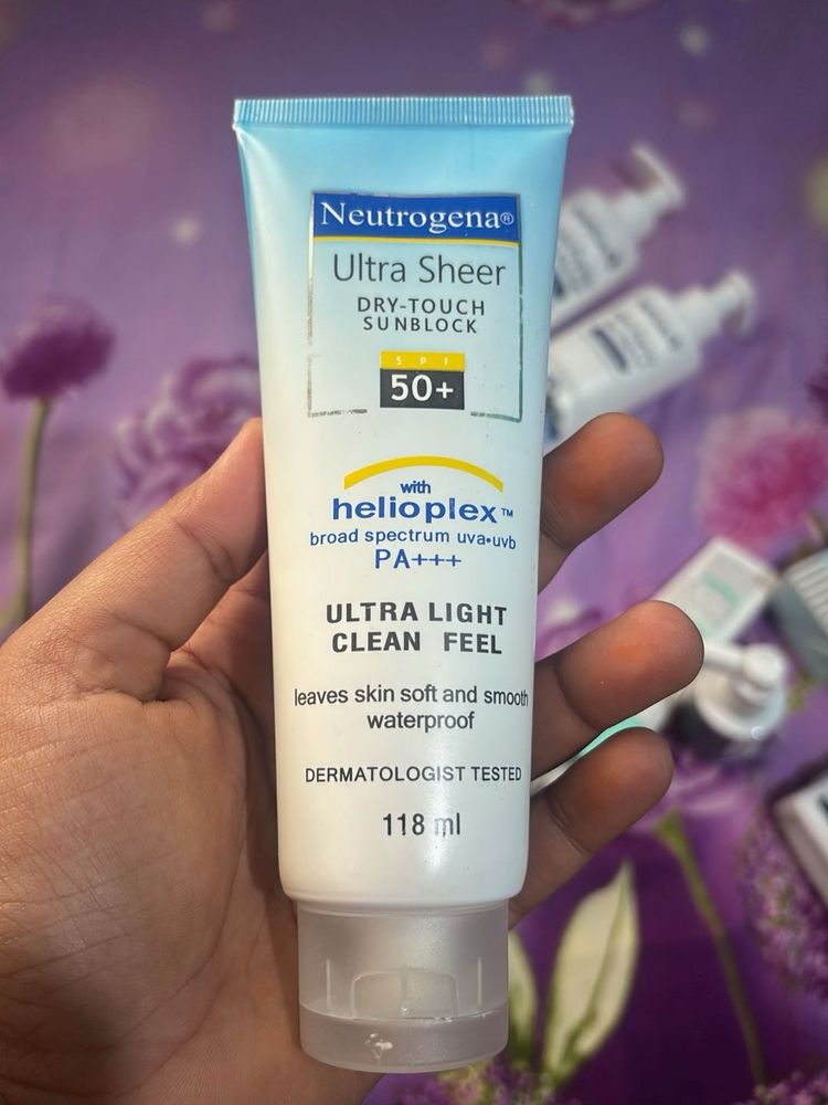 Neutrogena Ultra Sheer Sunblock SPF 50+