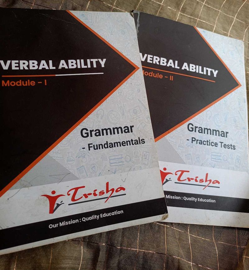 Verbal Ability &amp; Grammar 2 Books