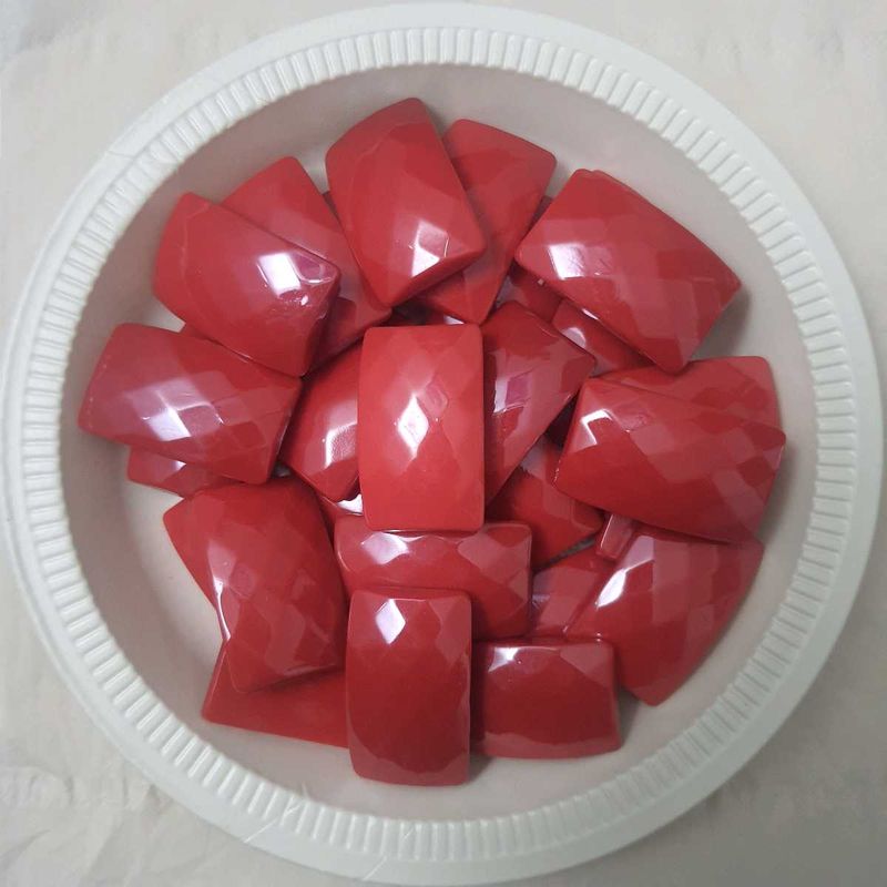 Beads - Red Flatblack