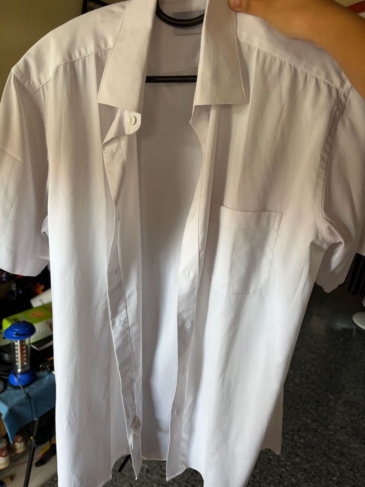 Classic White Short Sleeve Shirt
