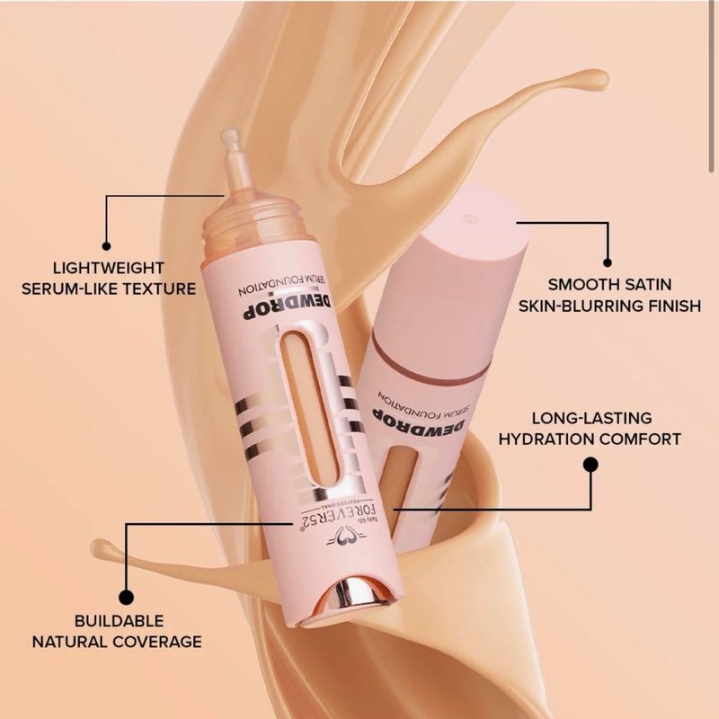NEW! FOREVER52 Dewdrop Serum Foundation - TAN