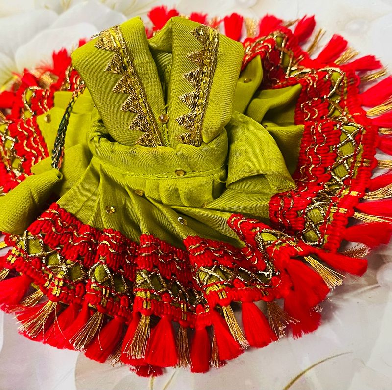 Laddu Gopal Fancy Dress 2panty Combo Set