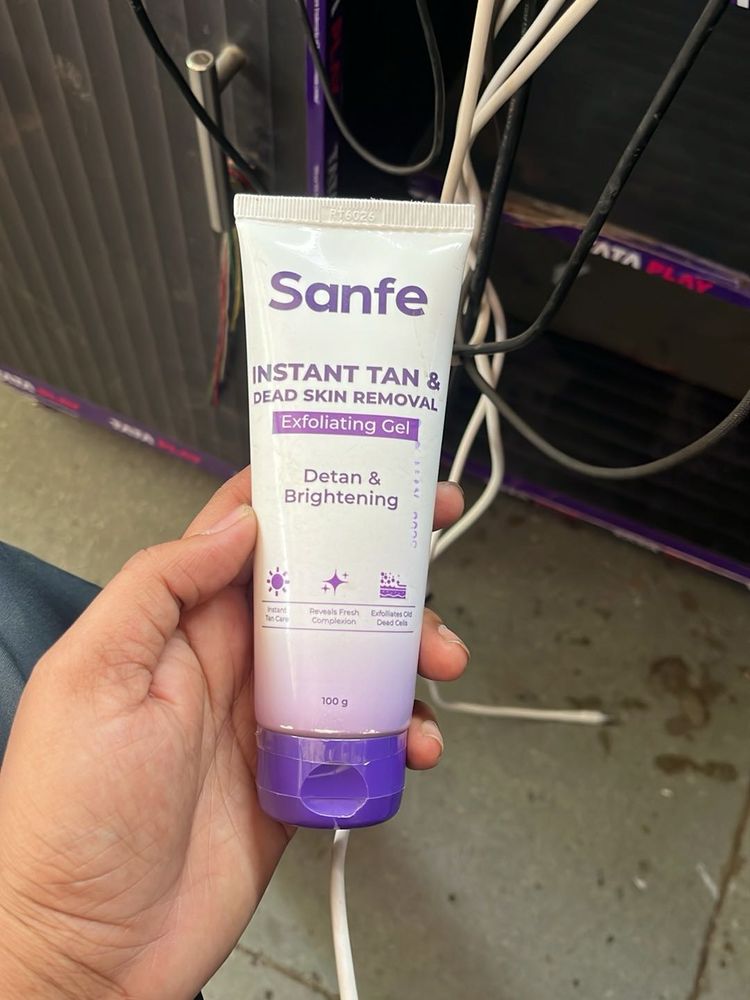 Sanfe Instant Tan &amp; Dead Skin Removal Gel