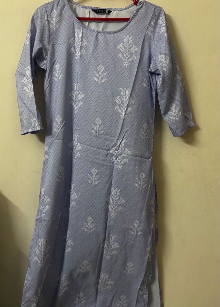 Light lavender Printed Kurta