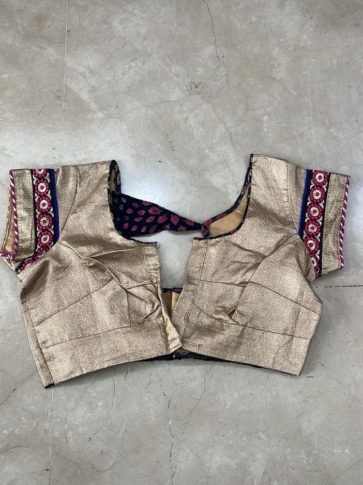Golden Shimmer Blouse