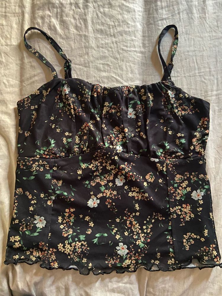 Floral Print Cami Top
