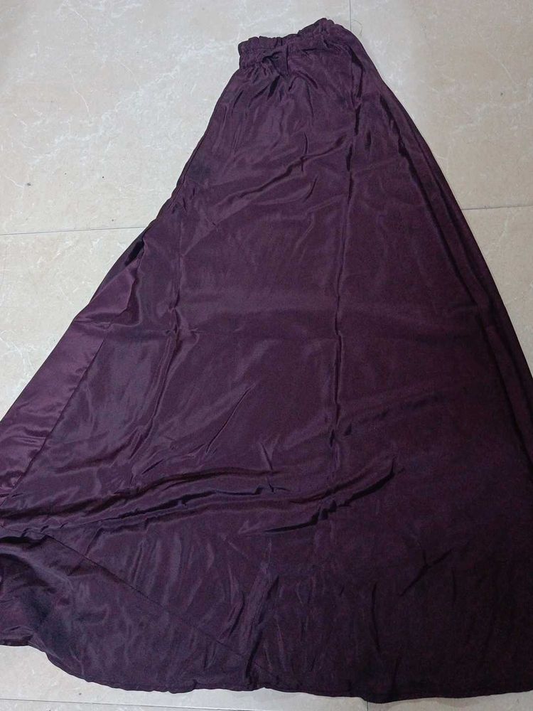 Elegant Purple Ethnic Skirt/Plazzo