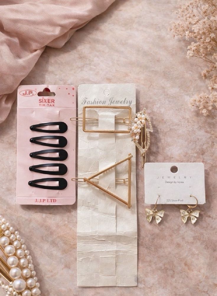 Cute Hair Clip &amp; Earring Set