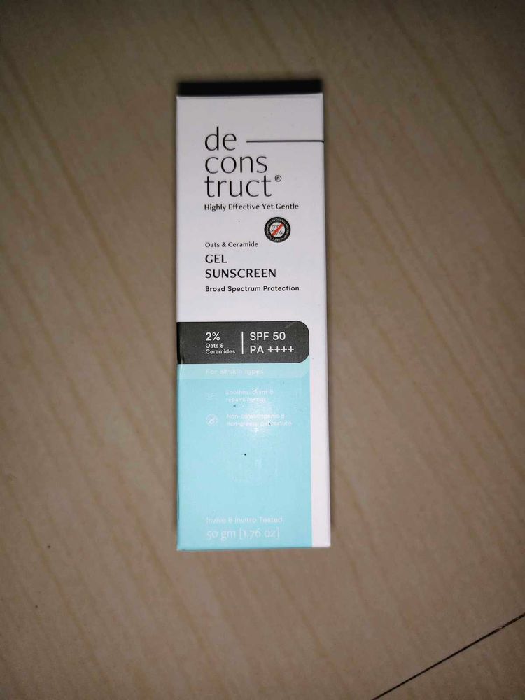 Deconstruct Sunscreen SPF 50+cute freebies