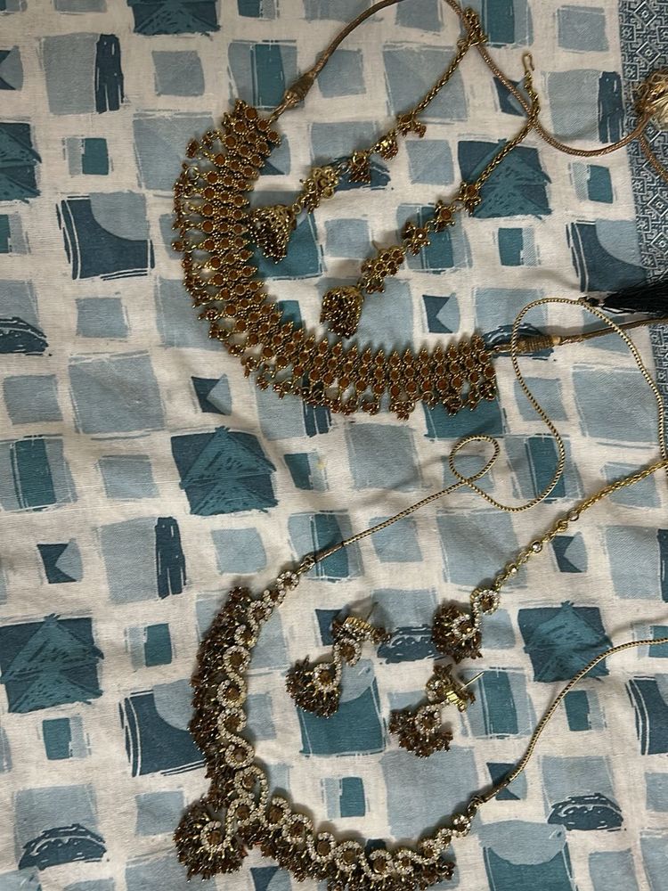 Elegant Indian Jewelry Set of 2