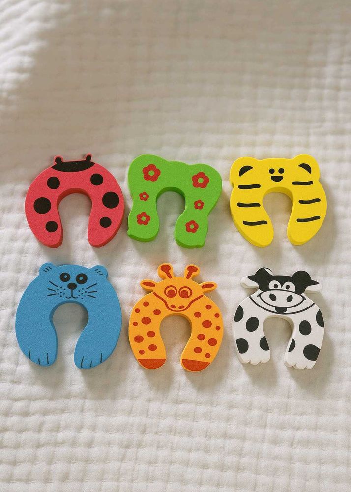 🚪 Kids Door Safety Stoppers – Set of 6