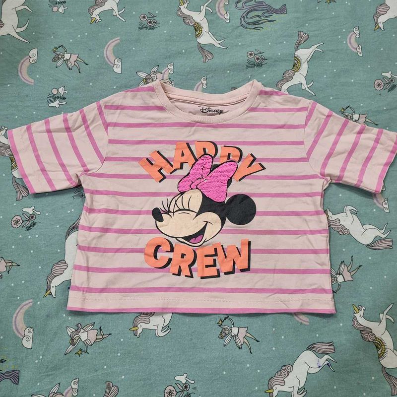 Disney Minnie Mouse "Happy Crew" T-Shirt