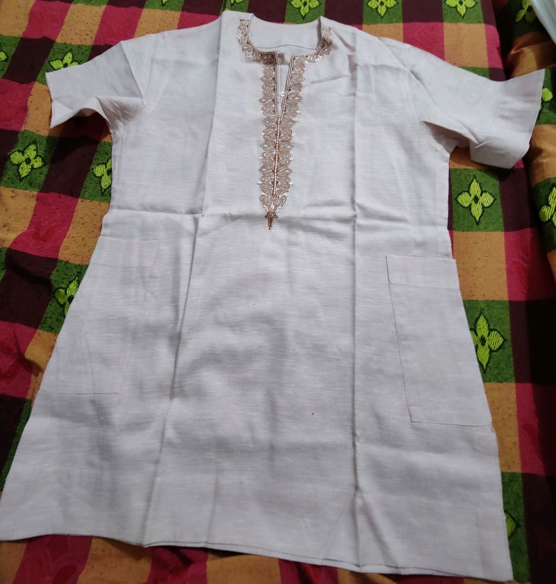 Short Sleeves Kurta XXL Size