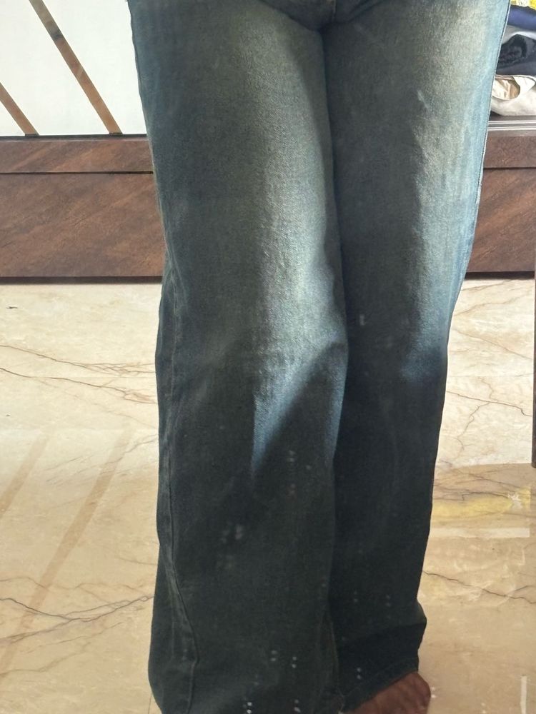 Off Duty’s Wide  Leg  Jeans  With Tag