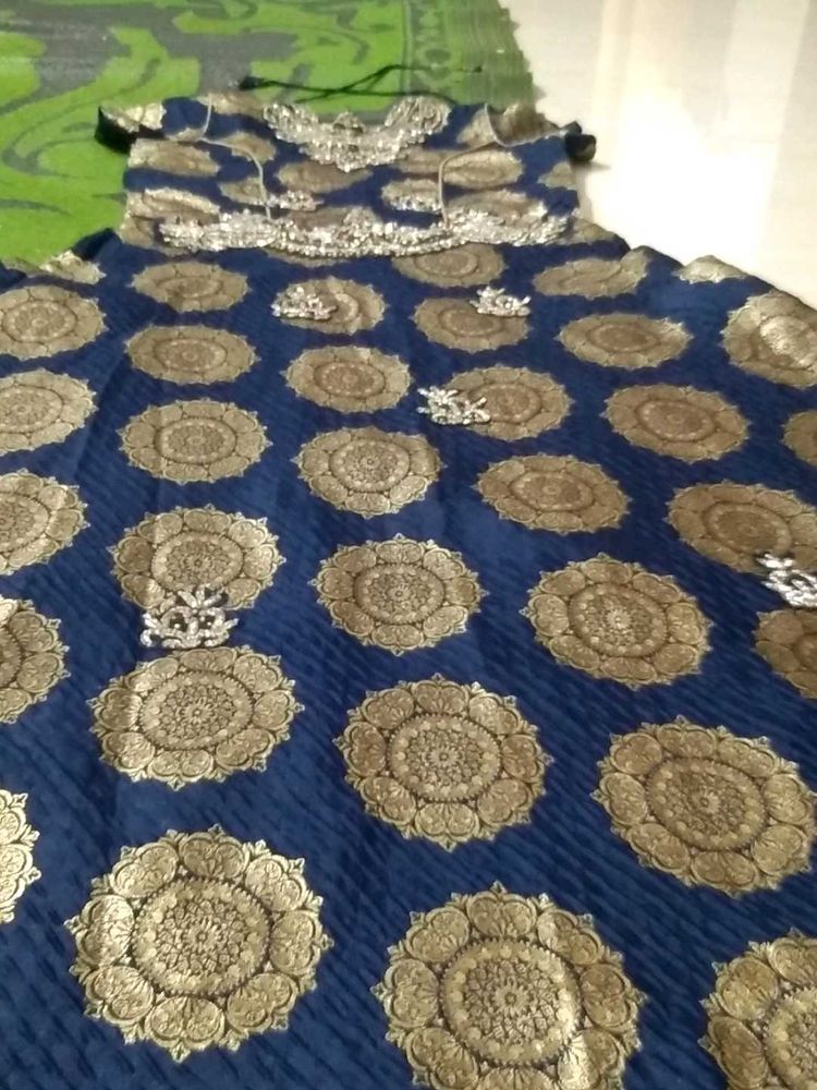 Ethnic Brocade Gown