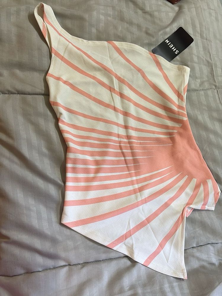 Stylish One-Shoulder Top