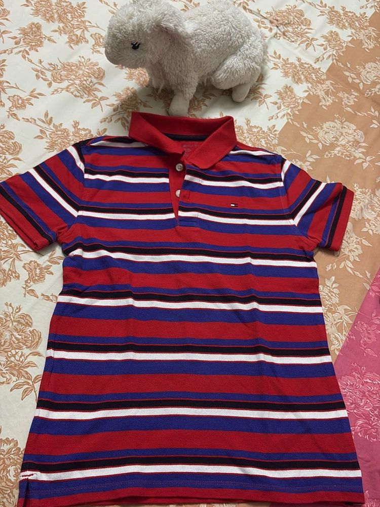 Tommy Hilfiger Striped Polo Shirt