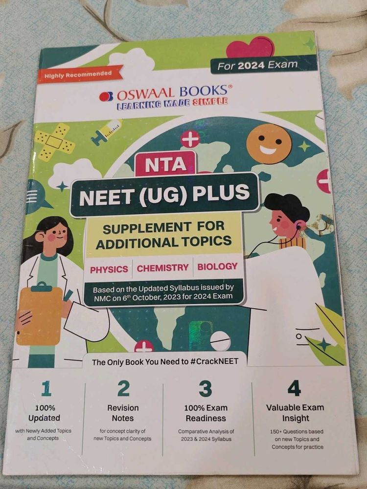 Oswaal NTA NEET (UG) Plus Supplement 2024