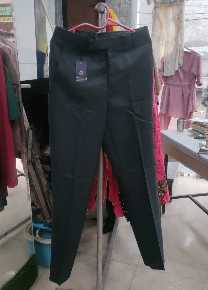 Stylish Black Formal Trousers