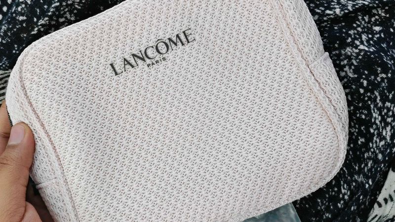 lancome beautiful pink pouch