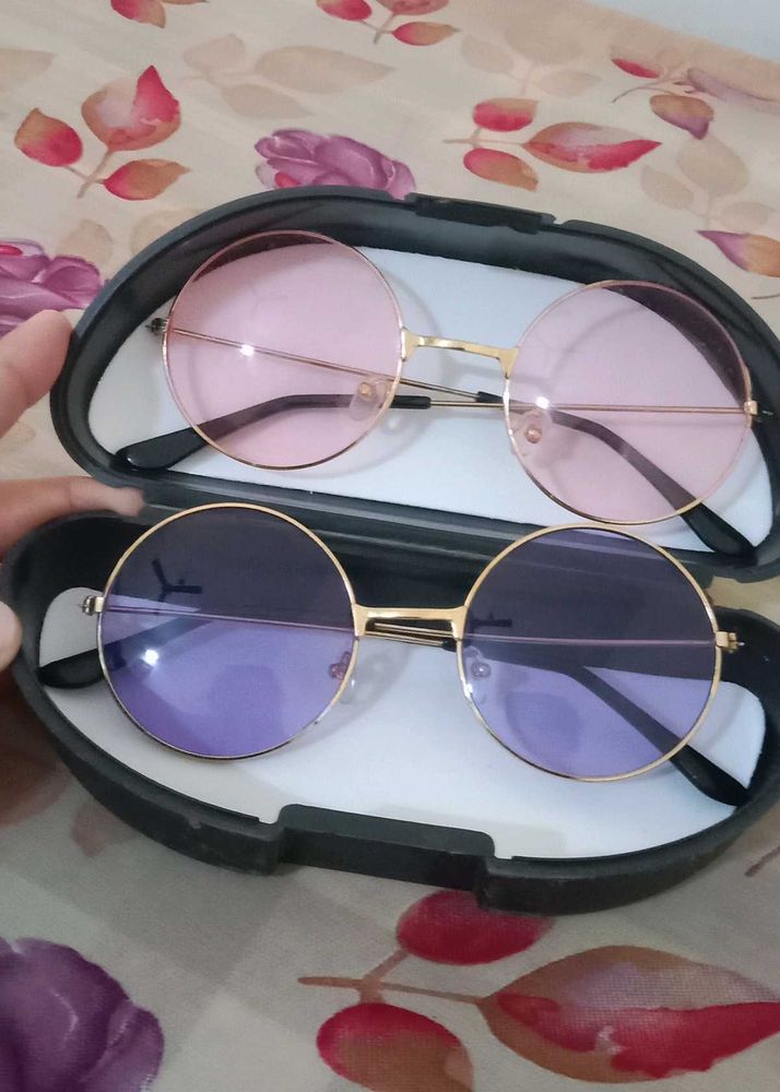 Round Sunglasses - Set of Two