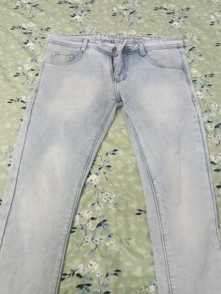 Light Wash Denim Jeans