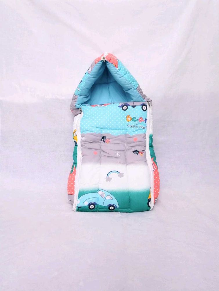 Babyhug Hooded Sleeping Bag Carry Nest Newborn Wra