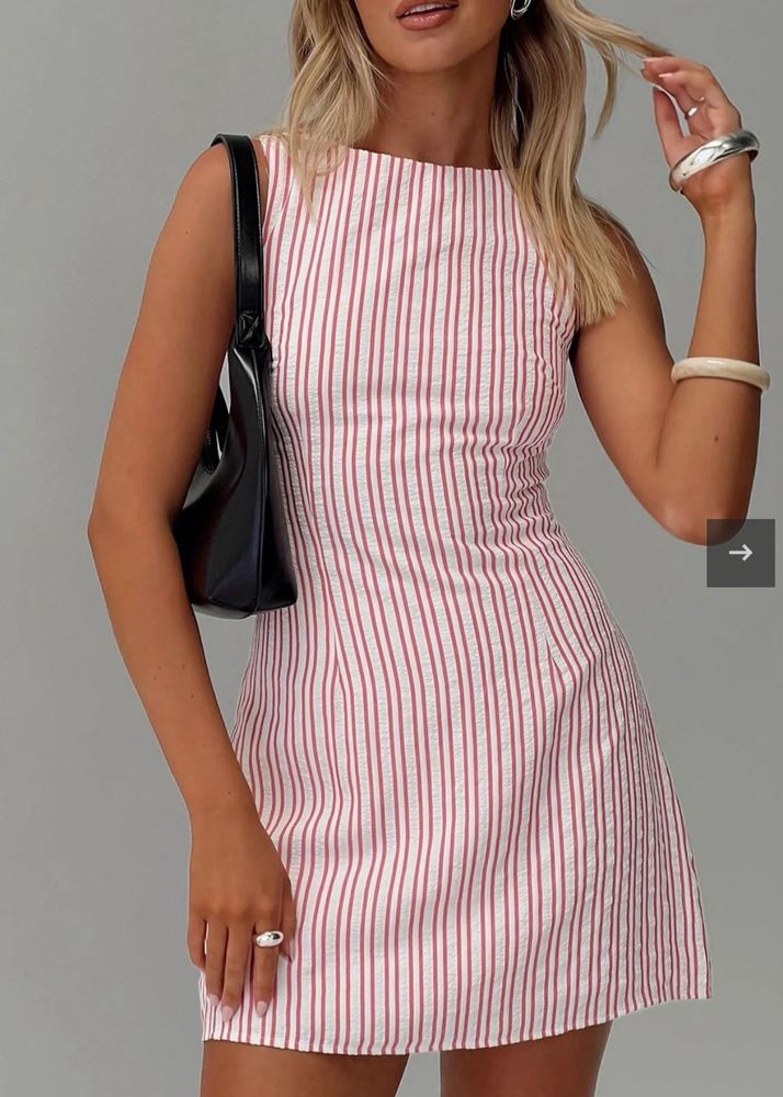 Striped Mini Dress