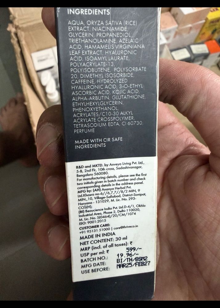 thrive Brightening pro serum