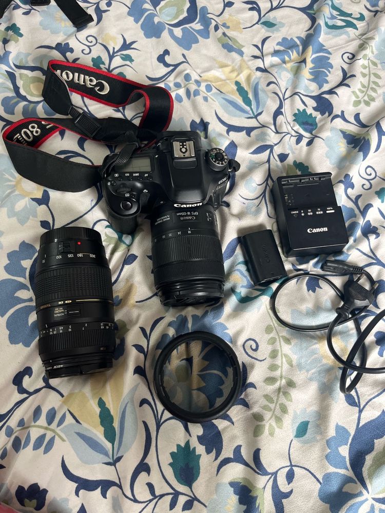 Canon 80D DSLR Camera Kit