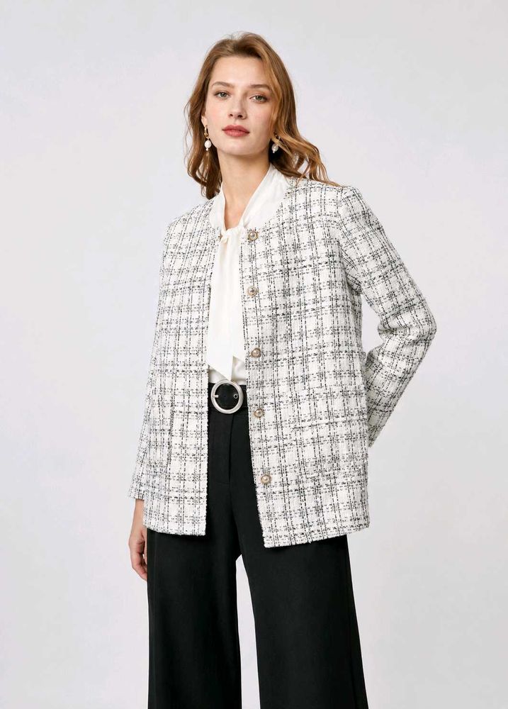 Tweed Blazer Jacket