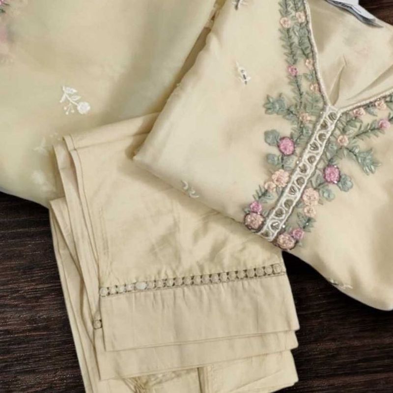 Elegant Embroidered Kurta Set
